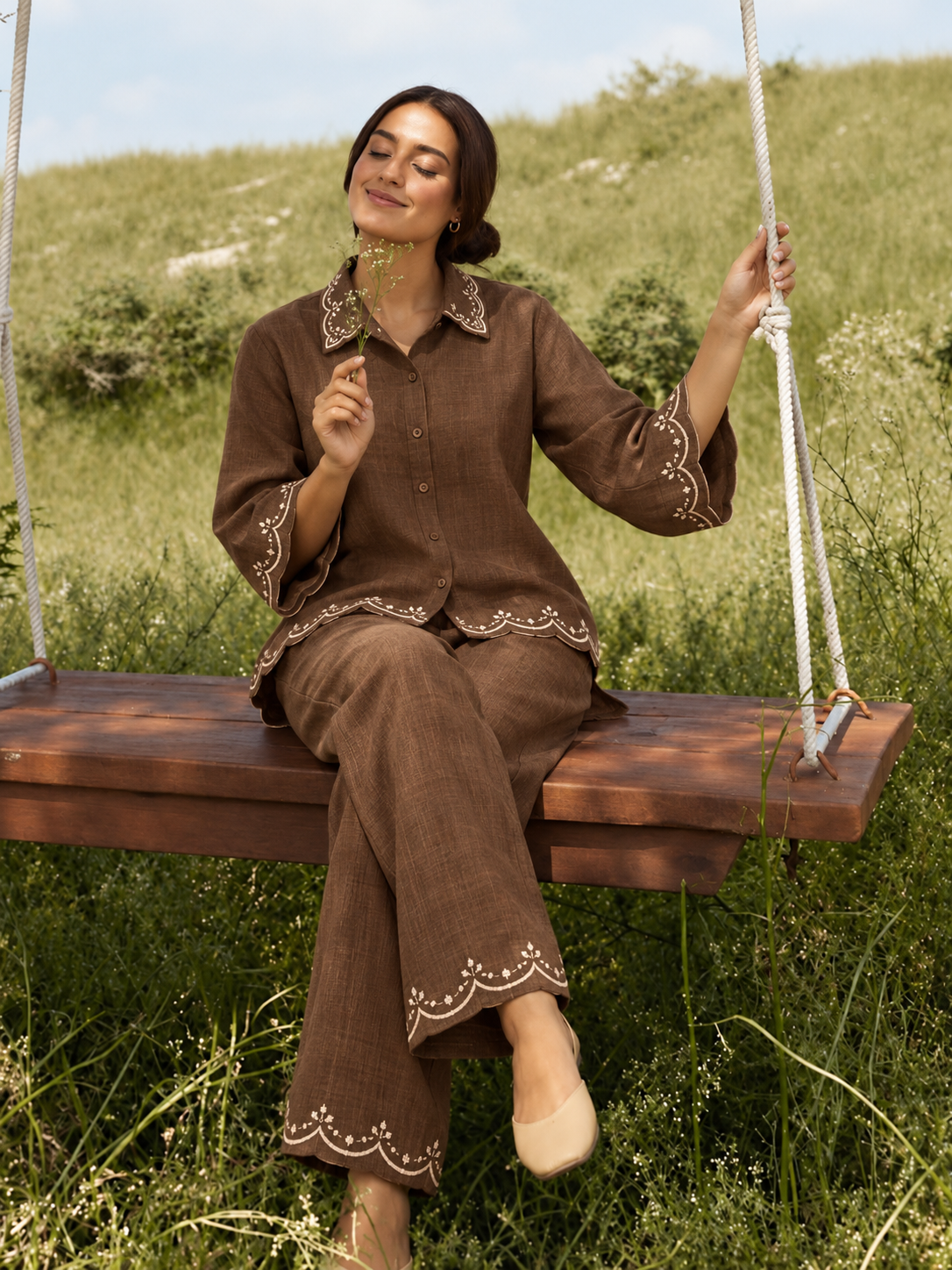 The Dune Set - Linen Co-ord Set