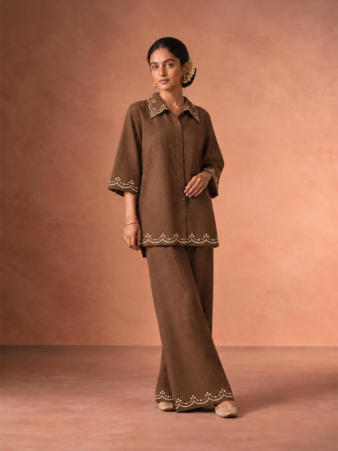 The Dune Set - Linen Co-ord Set
